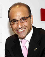 This image is of Theo Paphitis a speaker who may be booked through Parliament Speakers for public speaking engagements