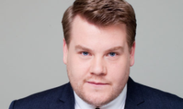 This image is of James Corden a speaker who may be booked through Parliament Speakers for public speaking engagements