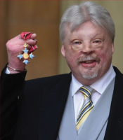 This image is of Simon Weston OBE a speaker who may be booked through Parliament Speakers for public speaking engagements