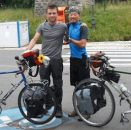 Jude Kriwald cycles from England to India in aid of St Margaret's Hospice